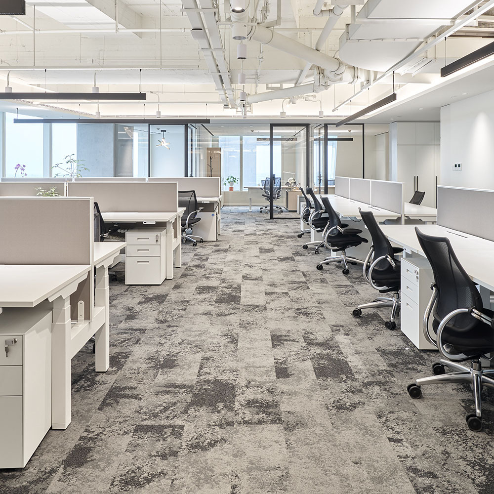 How Carpet Tile Colours Can Reflect and Shape Workplace Culture