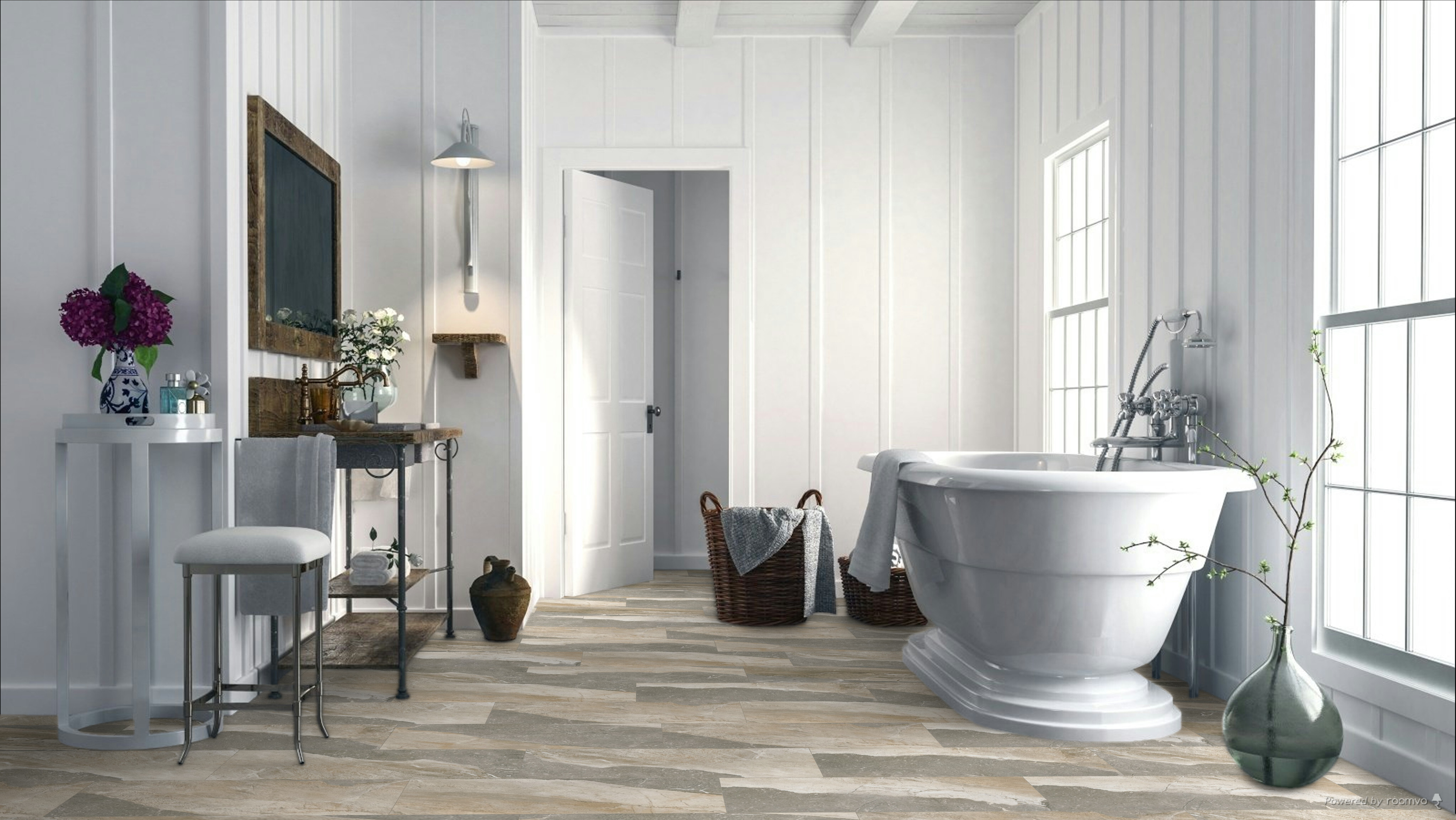 How to Bring the Hotel Look Home with Luxury Vinyl Tile Flooring