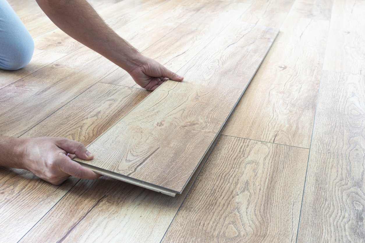 Laminate Flooring on the Wall?! Here’s How! 5
