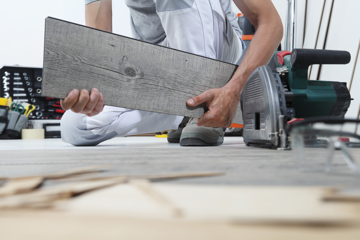 How to Install Luxury Vinyl Plank Flooring (DIY)