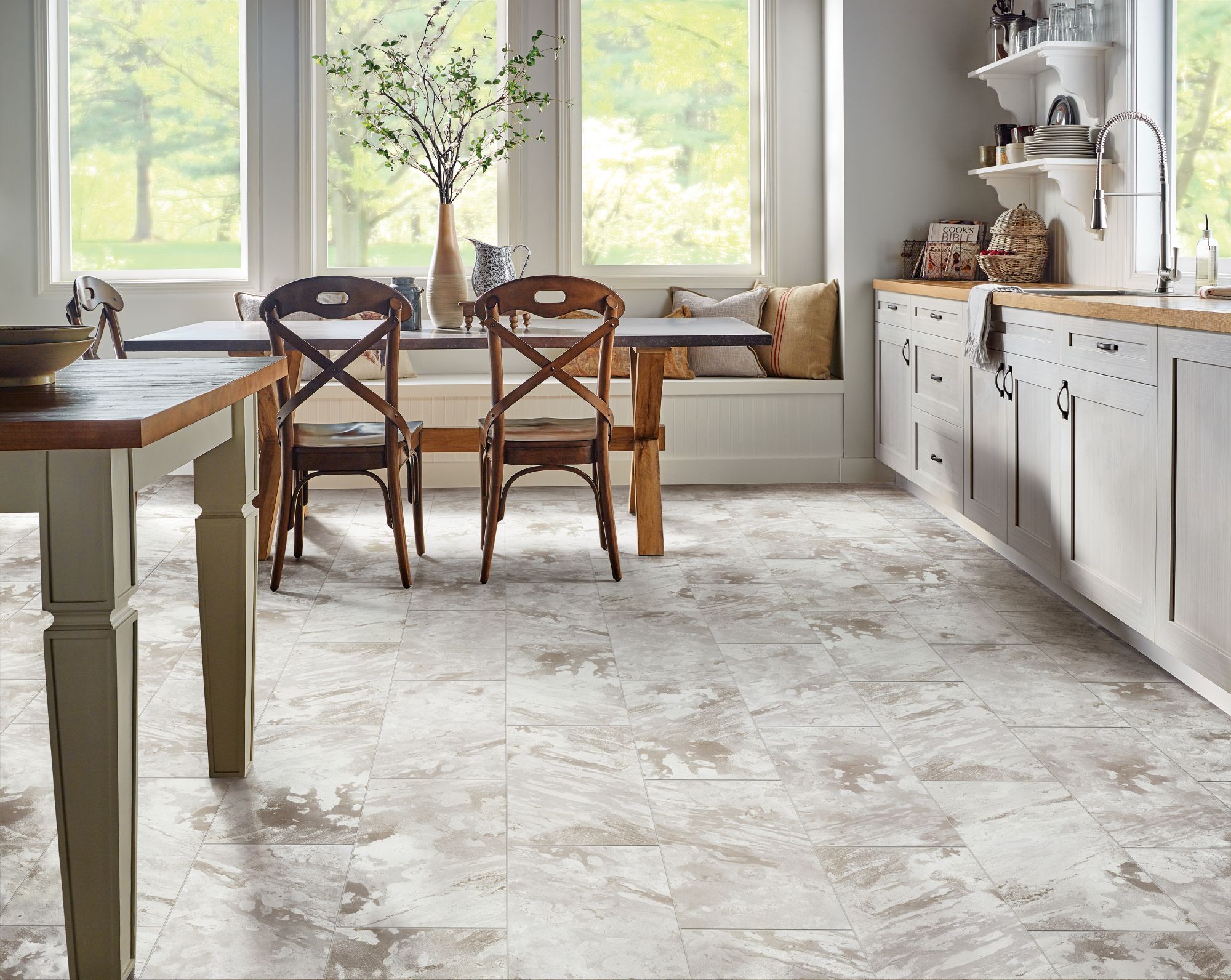 Stone Without the Cold: How Luxury Vinyl Tile Reinvents Natural Stone Looks