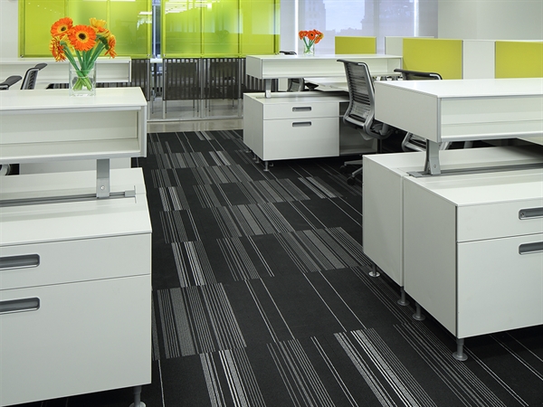 The Battle of Business Flooring: Broadloom Carpet Flooring vs. Carpet Tiles